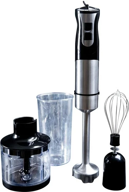 Ročni mešalnik Gastronoma 18210001, 1000 W, 0,5 l, srebrno/črn