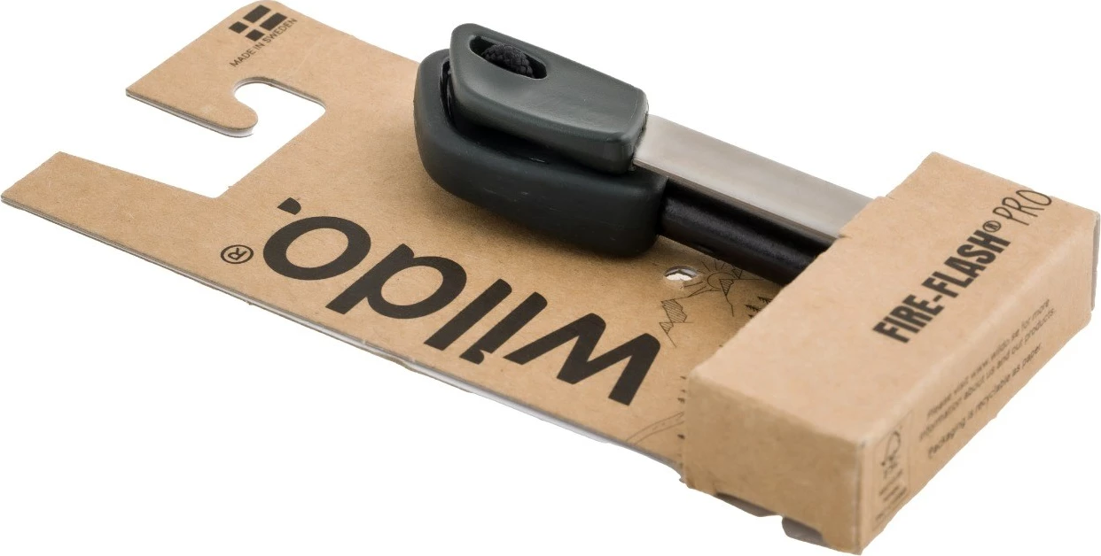 Vžigalnik za ogenj Wildo Fire-Flash Pro Large, črn