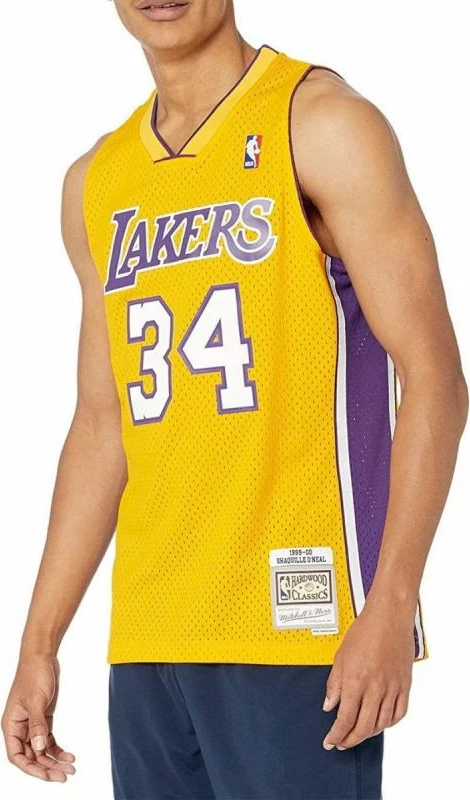 Sportna majica Mitchell & Ness Los Angeles Lakers, rumena