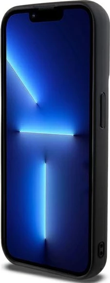 Prešit ovitek za telefon z logotipom DKNY za iPhone 15 Pro Max, črn