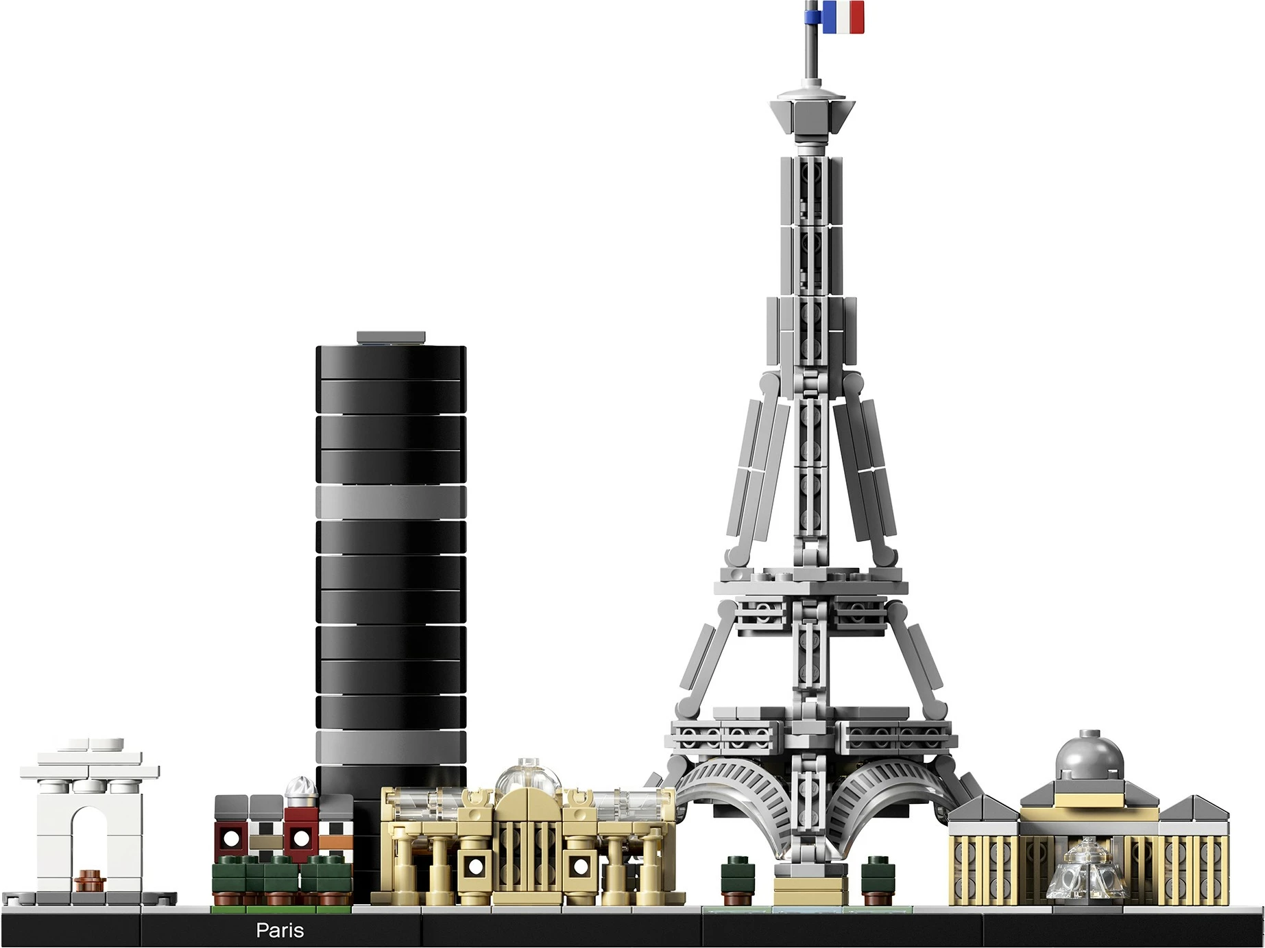 Set zgradb LEGO Architecture Paris Skyline 21044, 649 kosov, večbarven
