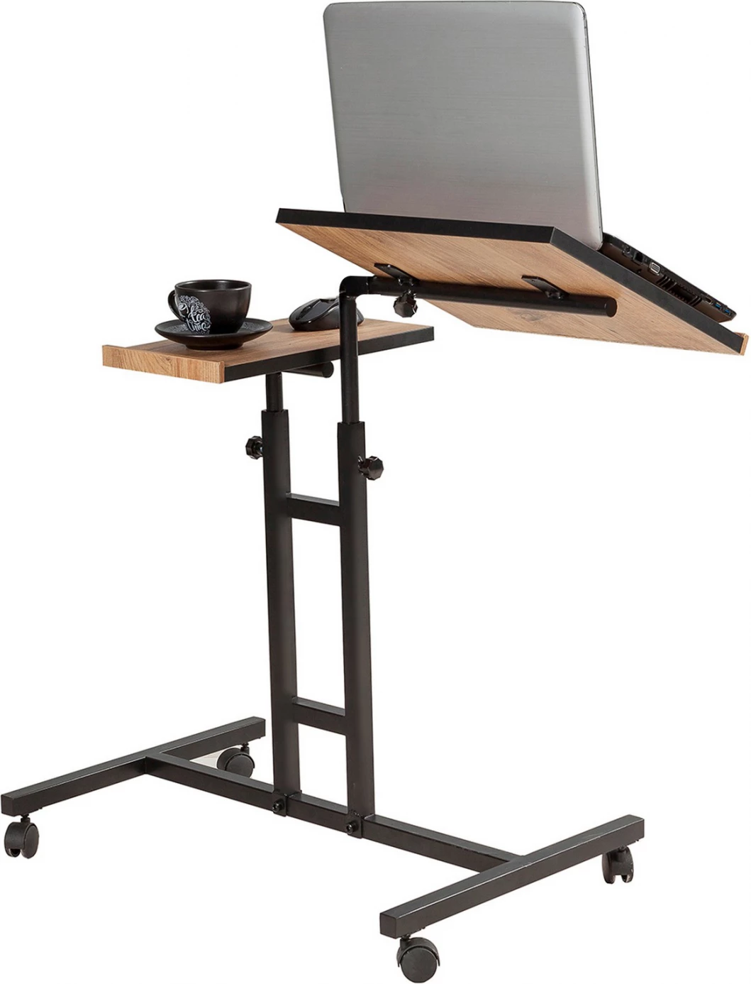 Nastavljiva pisalna miza za prenosnik FH8977.01, 67x45,4x62-87 cm