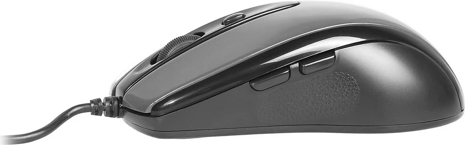 Optični miš A4Tech N-708X, 1600 dpi, črn