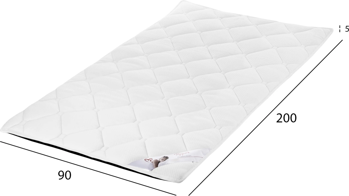 Topper s peno 90x200x5H cm