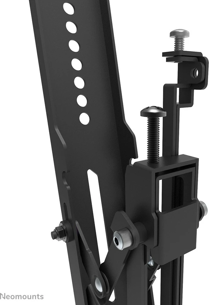 Stenski nosilec za TV Neomounts WL35S-850BL18, 2,18 m (86"), 100 x 100 mm, 800 x 400 mm, 0 - 12°, jeklo, črn