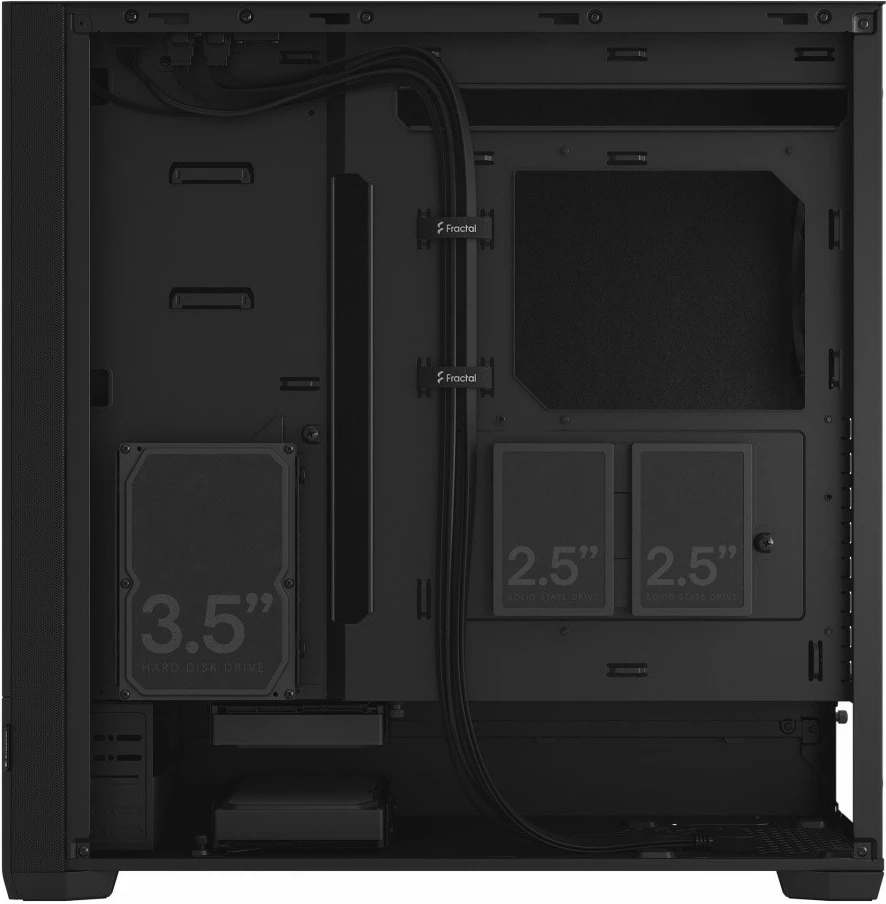 Velik ohišje Fractal Design Pop XL Silent, Big Tower, črno