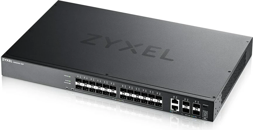 Upravljano L3 stikalo ZyXEL XGS2220-30F, črno