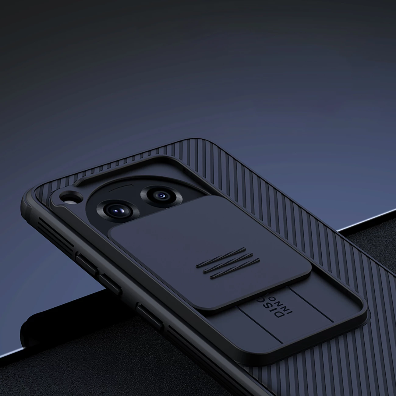 Ovitek za telefon Nillkin CamShield Pro za OnePlus Ace 3 / 12R, črn