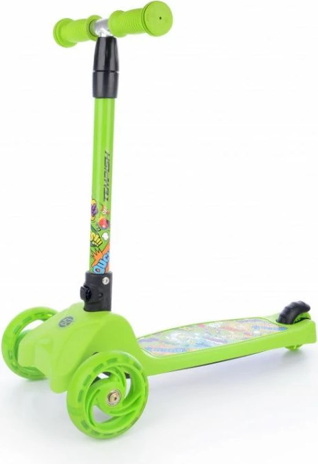 Trotinet za otroke, Tempish, zelen in rožnat