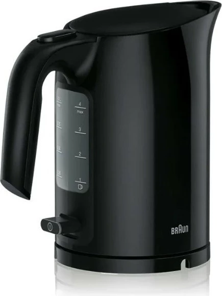 Električni čajnik Braun PurEase WK 3000 WH, 1 L, 2200 W, črn