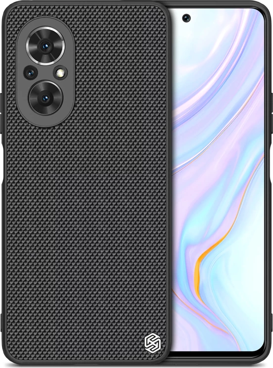 Ovitek za telefon Nillkin Textured Case za Honor 50 SE, najlon, črn