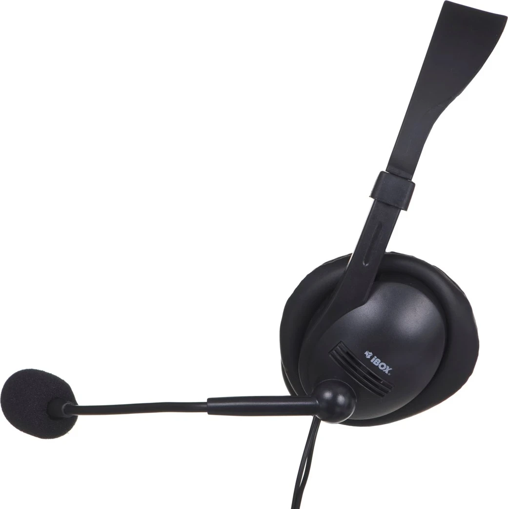 Stereo slušalke I-Box W1MV, črne