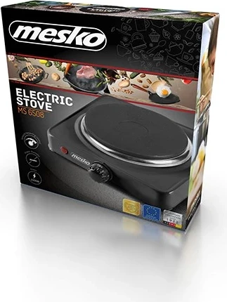 Električna plošča za kuhanje Adler MS 6508, črna