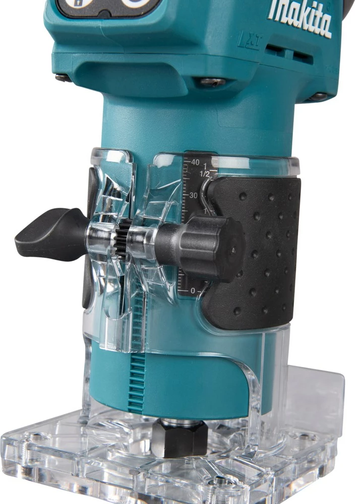 Baterijski rezkalnik Makita DRT52Z, 18V, moder/črn