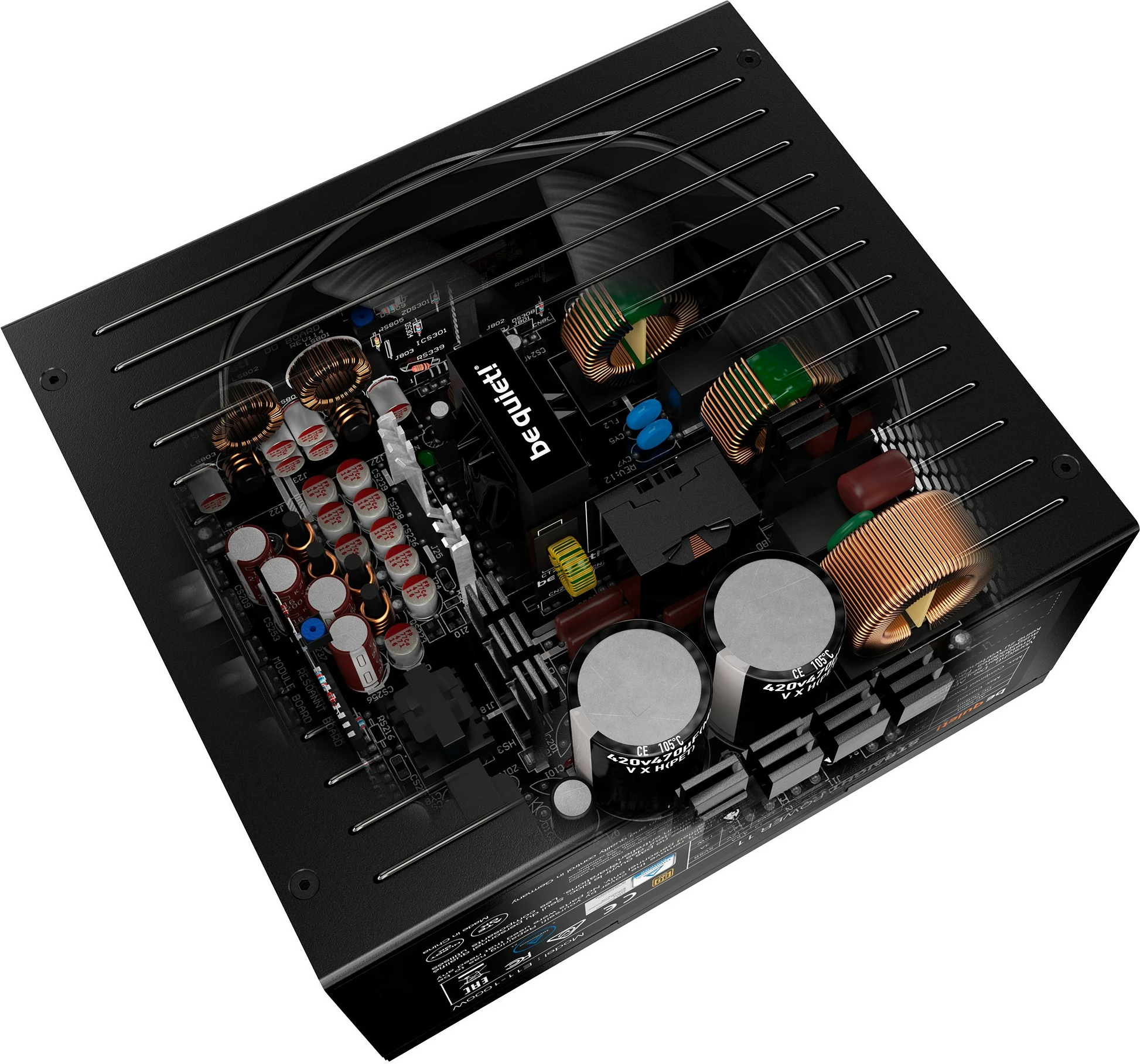 Napajalnik be quiet! Straight Power 12, 750 W, 110 - 240 V, 820 W, 50/60 Hz, 10/5 A, 130 W