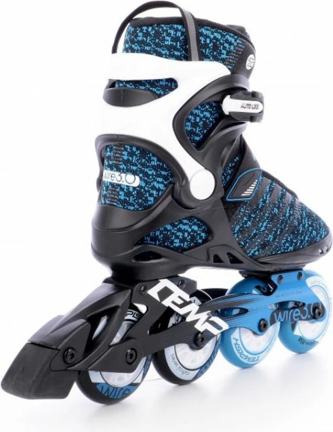 Rollerji Tempish Wire 3.0, črni in modri, za moške