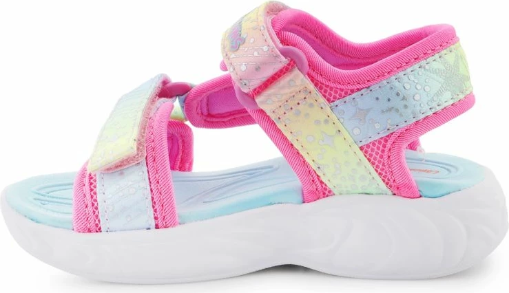 Otroške sandale, Skechers S-Lights Unicorn Dreams, roza