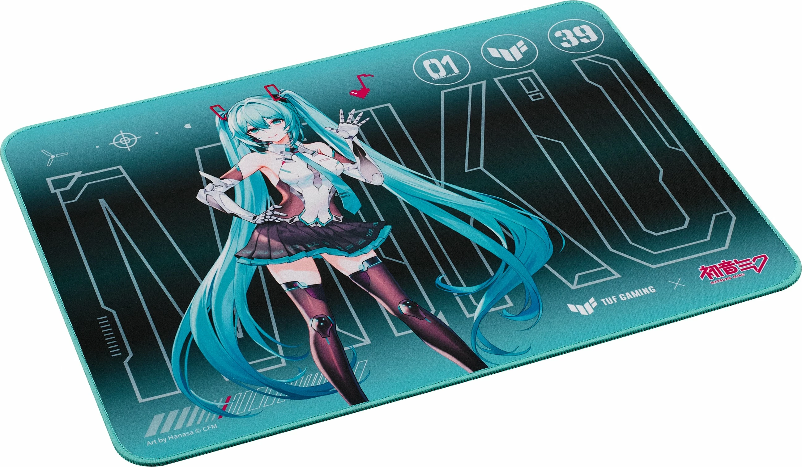 Podloga za miško TUF Gaming P1 Hatsune Miku Edition, ASUS