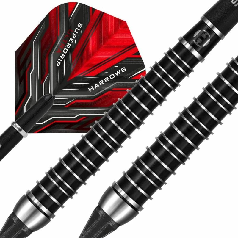 Darts puščice Harrows, črne/rdeče, za moške/ženske