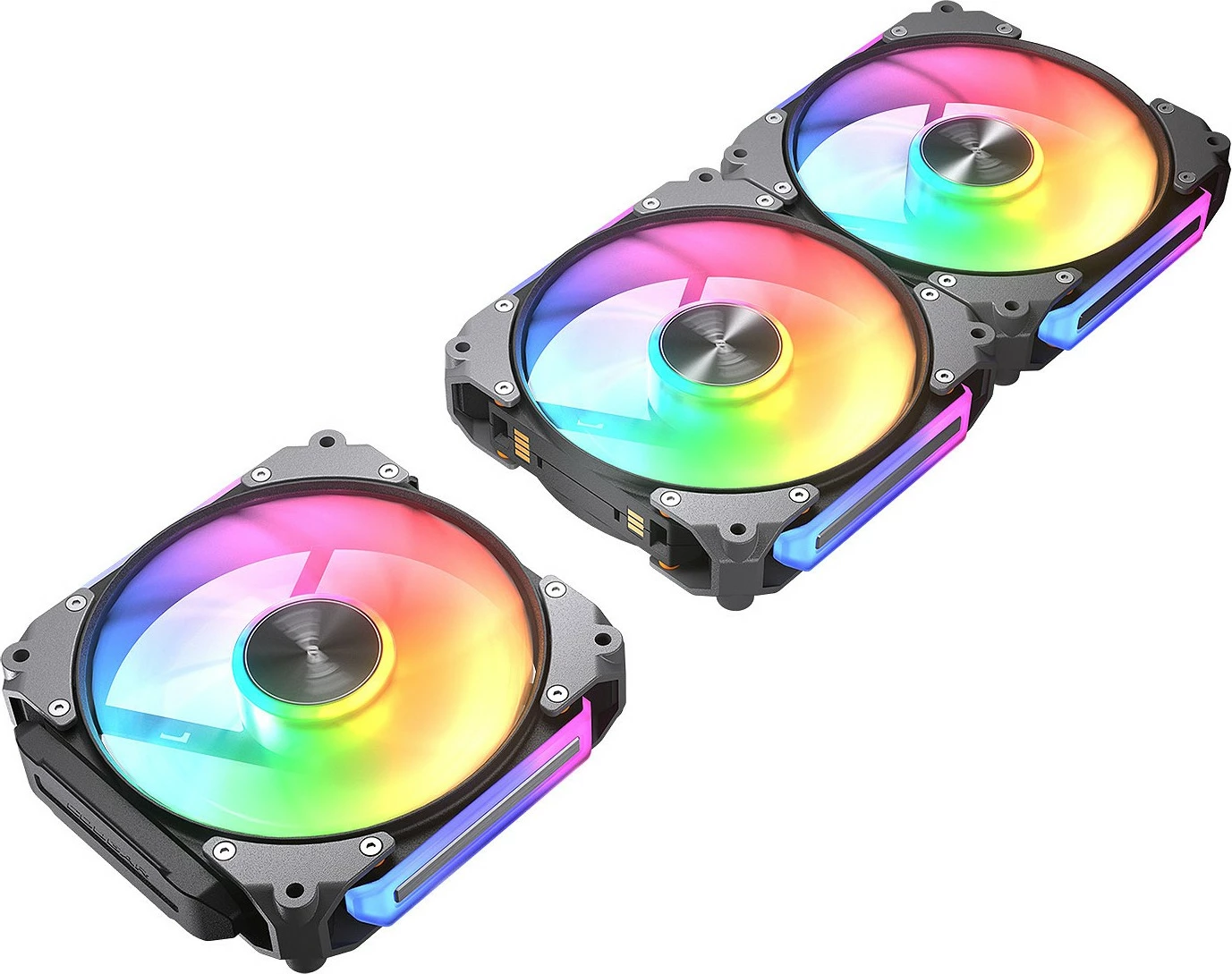 Ventilator računalniškega ohišja Apolar 120 ARGB Cougar, 120 mm, črn