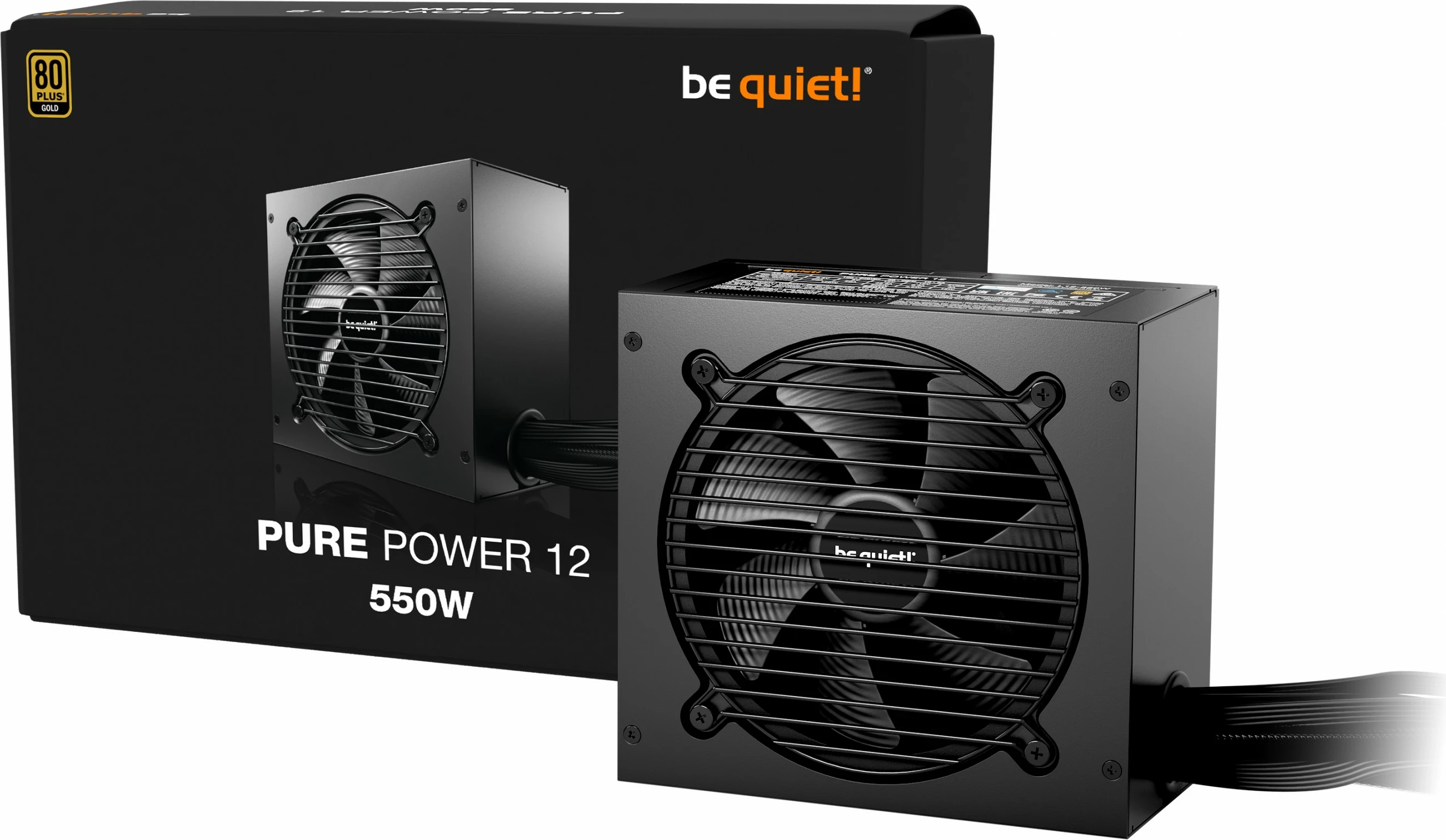 Napajalnik Be Quiet! PURE POWER 12, 550 W, 80 PLUS Gold