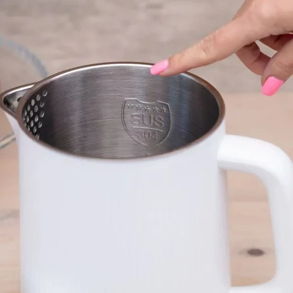 Električni ibrik, 1,5 L, 1800 W, bel — MPM MCZ-115