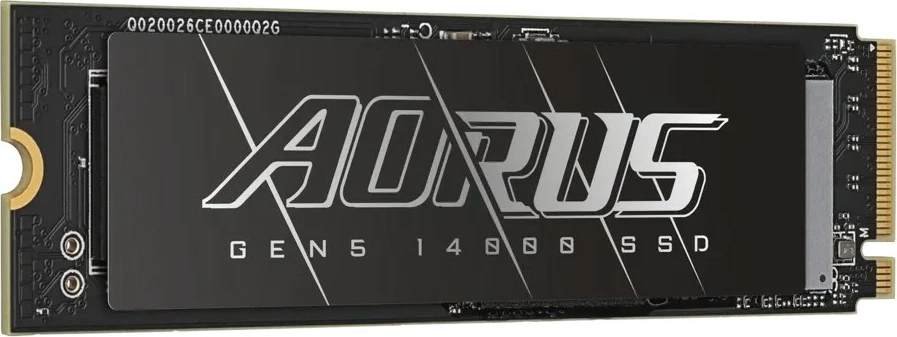 SSD M.2 AORUS GEN5 14000 Gigabyte, 2TB, PCI-E NVMe, črn