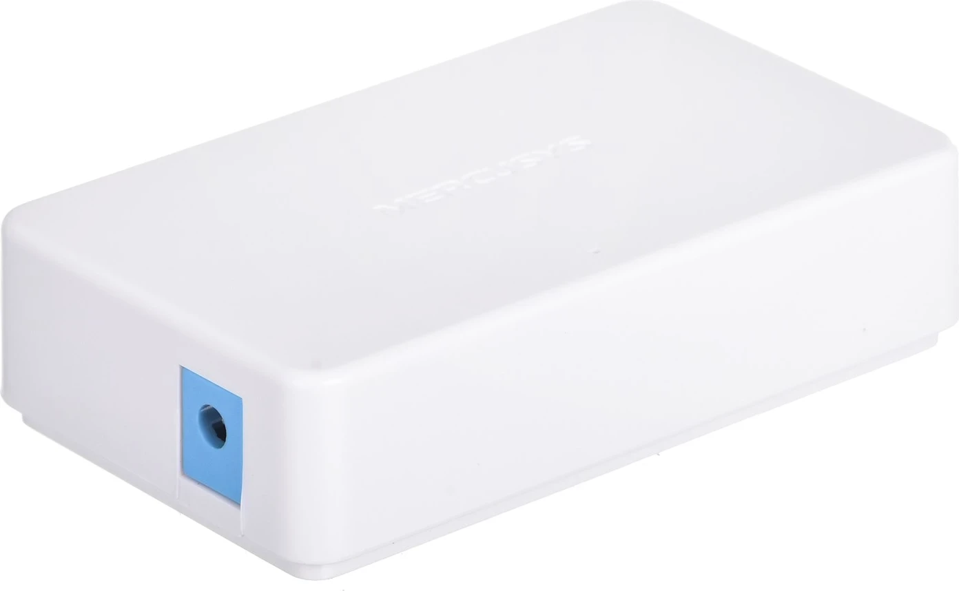 Preklopnik Mercusys, 5 vrat, 10/100 Mb/s, bel