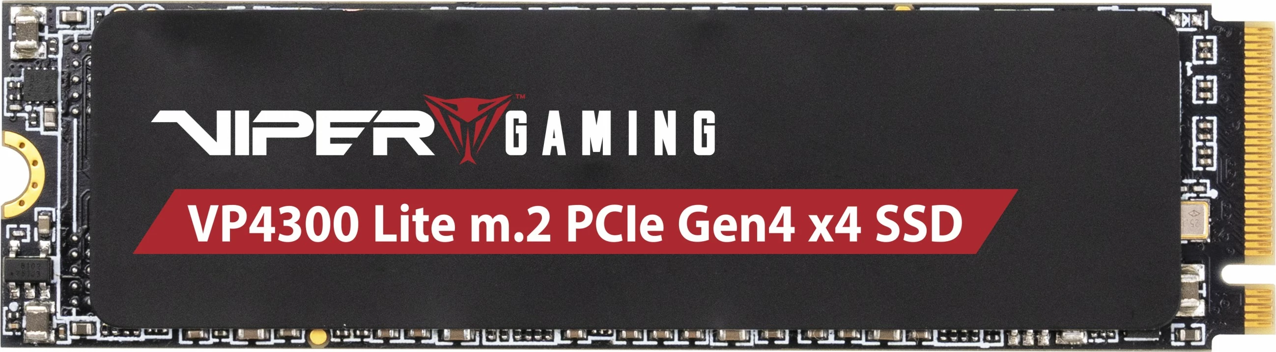 SSD M.2 1TB, PCIe 4.0 x4, NVMe 2.0, črn - Patriot VP4300 Lite