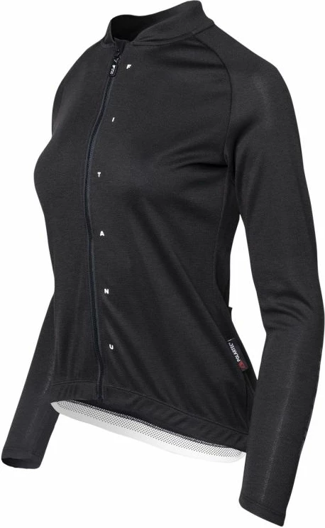 Kolesarska majica za ženske Fitanu, črna