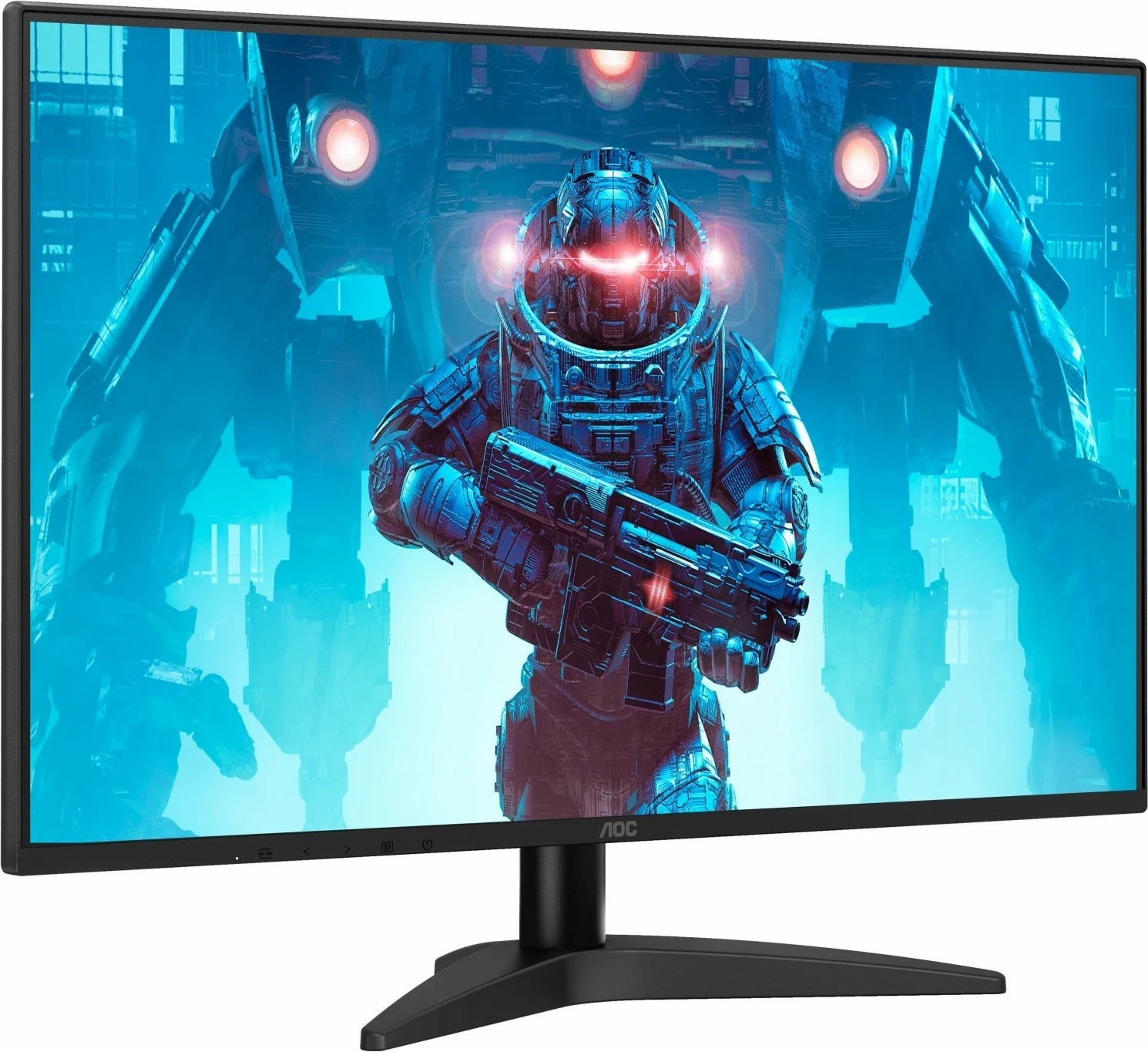 Monitor AOC B36X, 27", IPS, Full HD, 144Hz, HDR10, črn