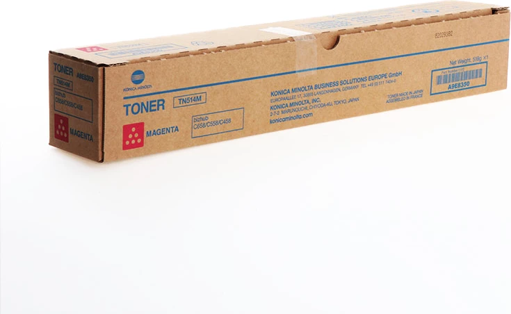 Toner kartuša Konica Minolta TN514M A9E8350, do 26.000 strani, magenta