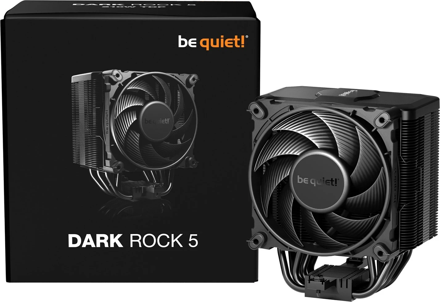 Zračno hlajenje procesorja be quiet! DARK ROCK 5, 12 cm, črn