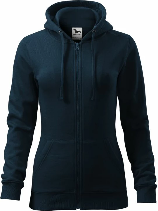 Duks z zadrgo Malfini za ženske, mornarsko modra