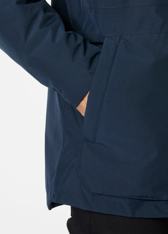 Parka plašč za moške Helly Hansen, temno moder