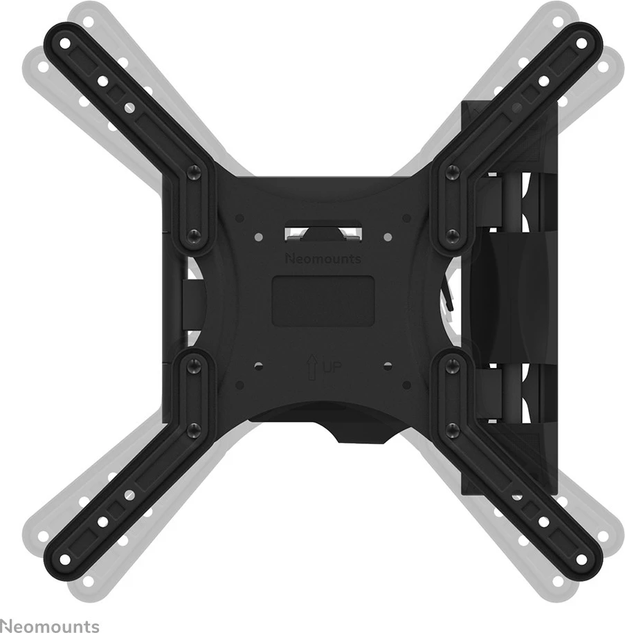 Stenski nosilec za TV Newstar Neomounts WL40-550BL14, polni premik, 32-55 in, VESA 400x400, črn
