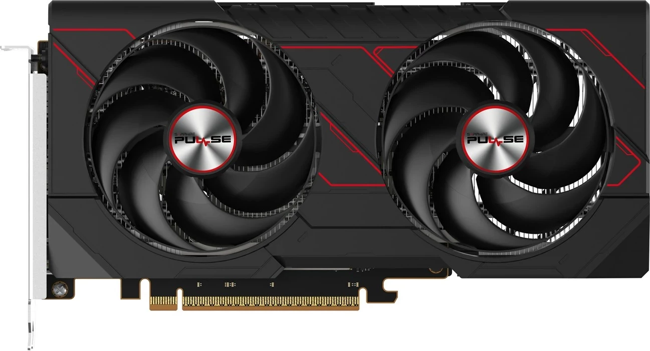 Grafična kartica Sapphire PULSE RX 9060 XT GAMING, 8GB GDDR6, črna