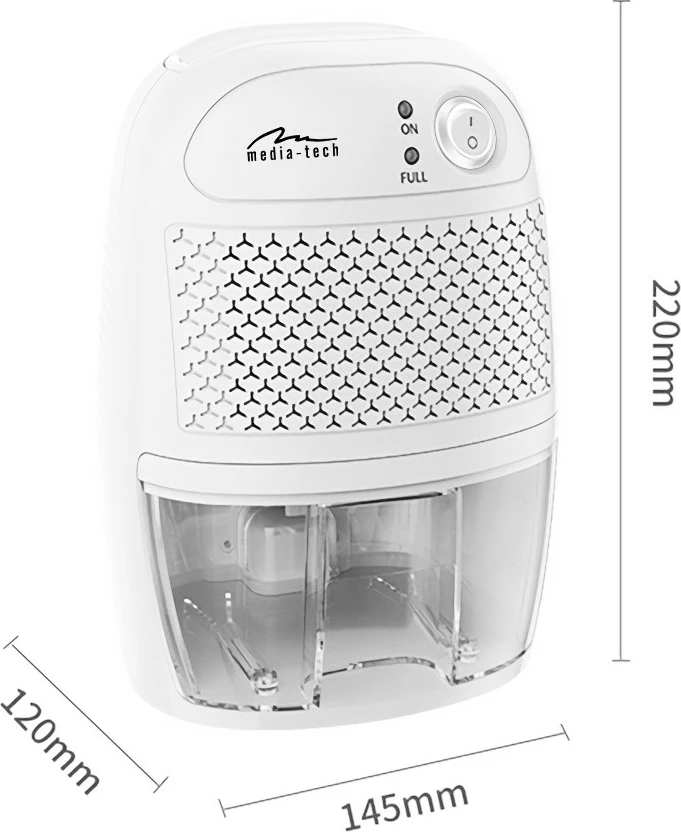 Razvlaževalec zraka prenosni Media-Tech MT6529, bel