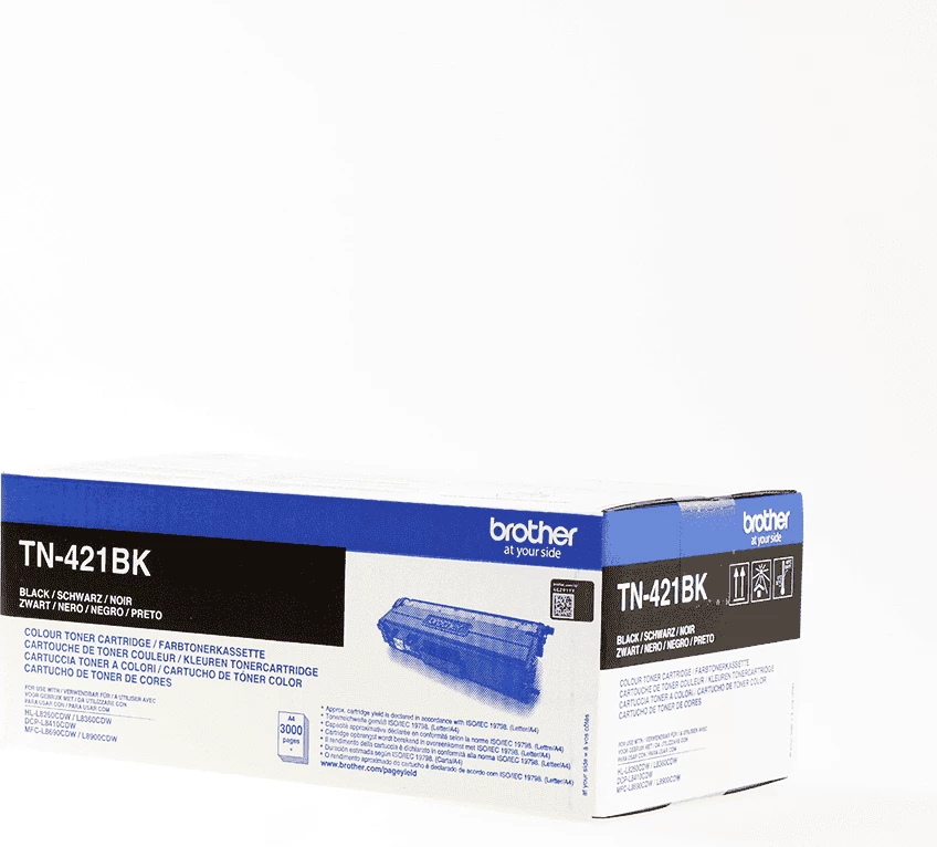 Toner kartuša Brother TN-421BK, 3000 strani, črna