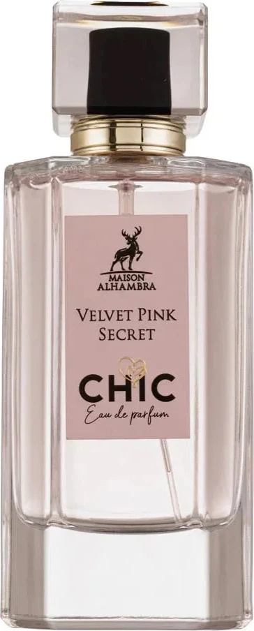Eau de Parfum za ženske Chic Velvet Pink Secret Maison Alhambra, 100 ml