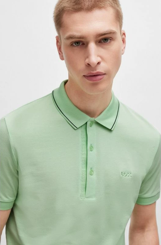 Polo majica, Boss, moška, zelena