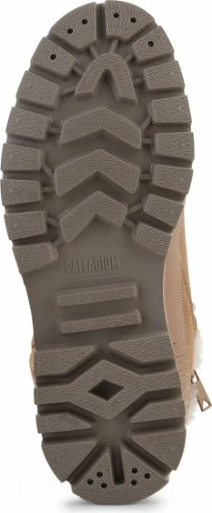 Topli vodoodporni škornji Palladium Pallashock, rjava, moški in ženske