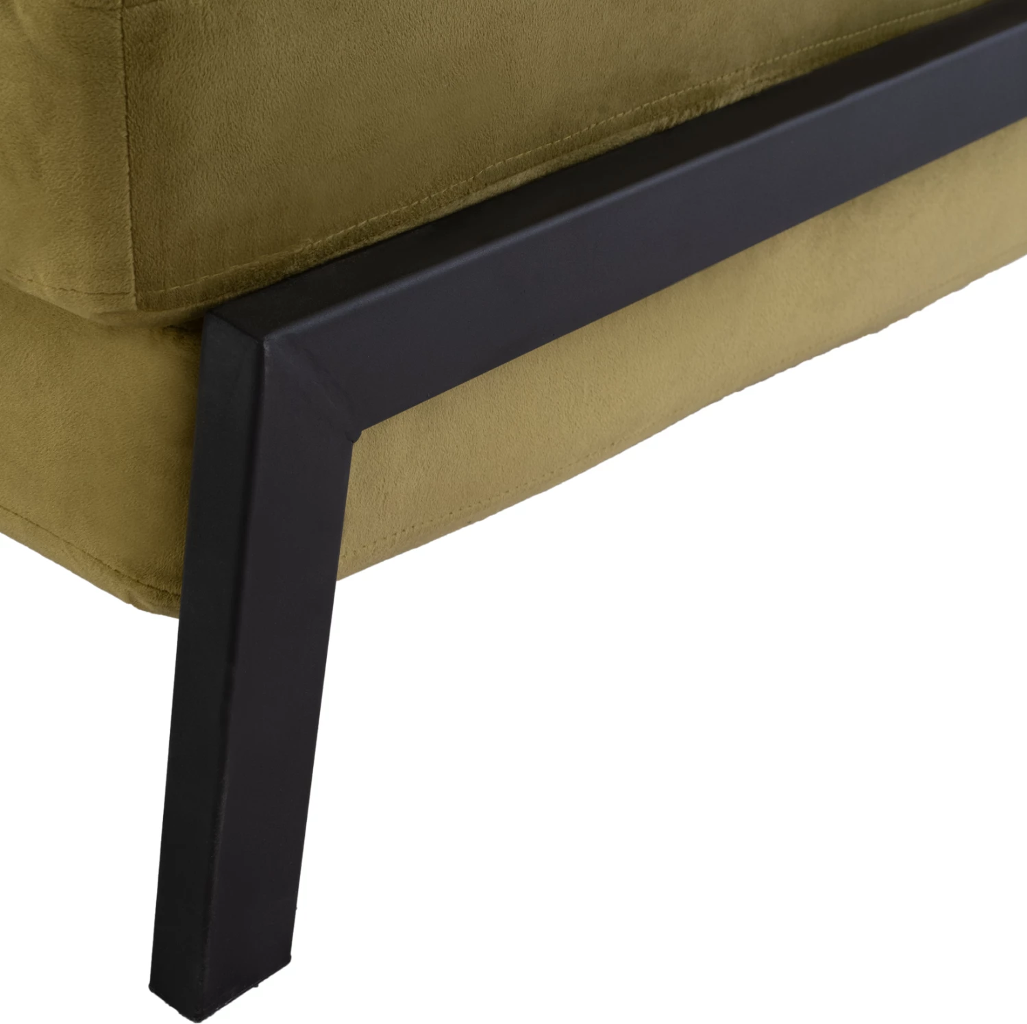 Sedežna garnitura postelja Constance FH3079.13 žamet olivno zelena 150x87x79 cm