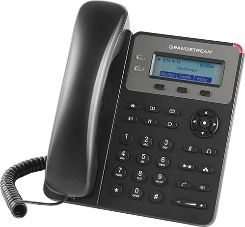 IP telefon Grandstream GXP1615, ročka s kablom, namizna/ stenska montaža, 1 linija, 500 stikov, digitalen