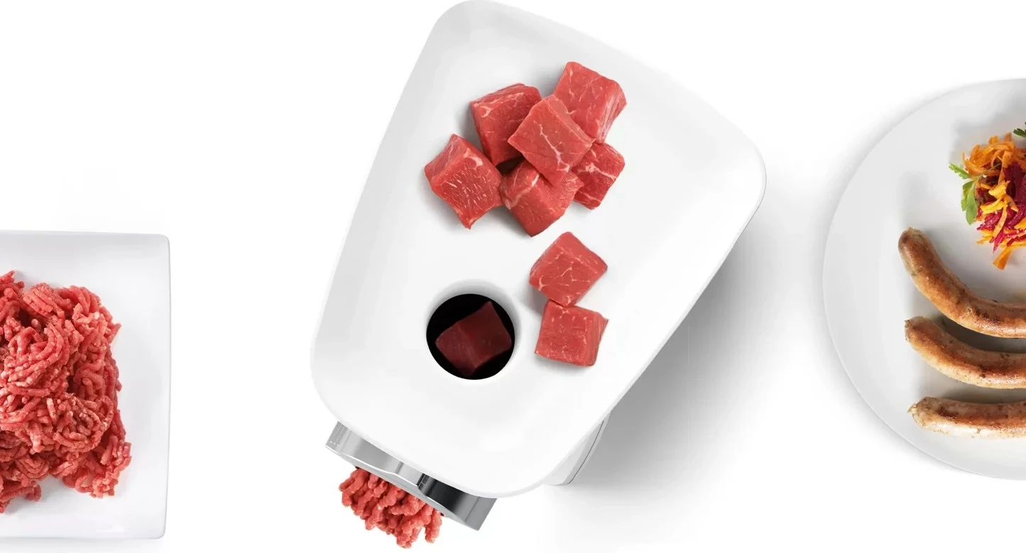 Mlinček za meso BOSCH MFW2520W, bel