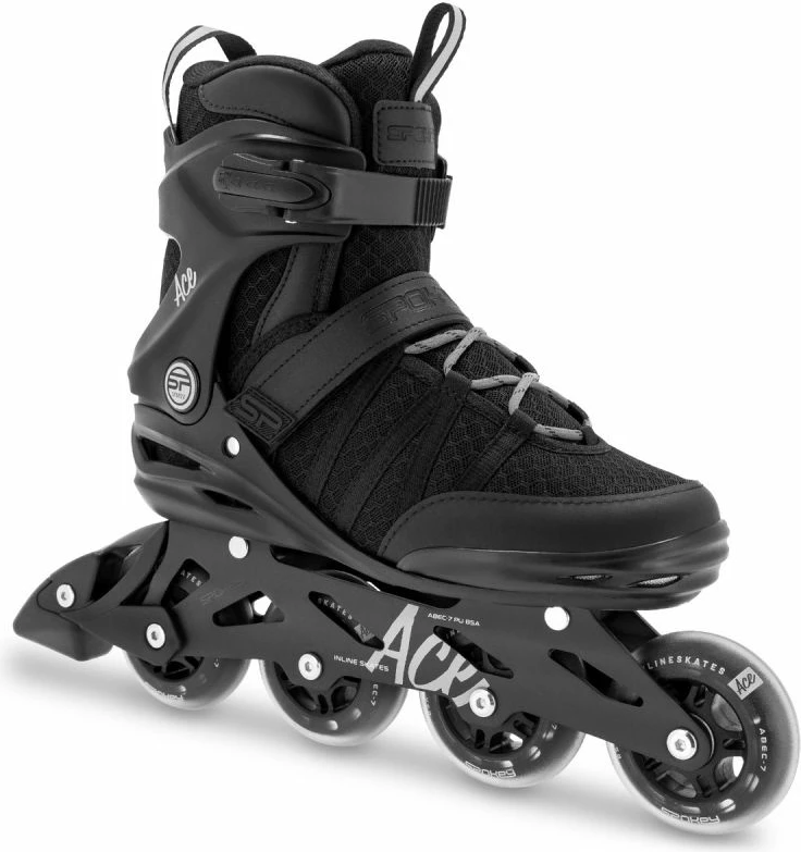 Rollerji Spokey za moške/ženske, črni