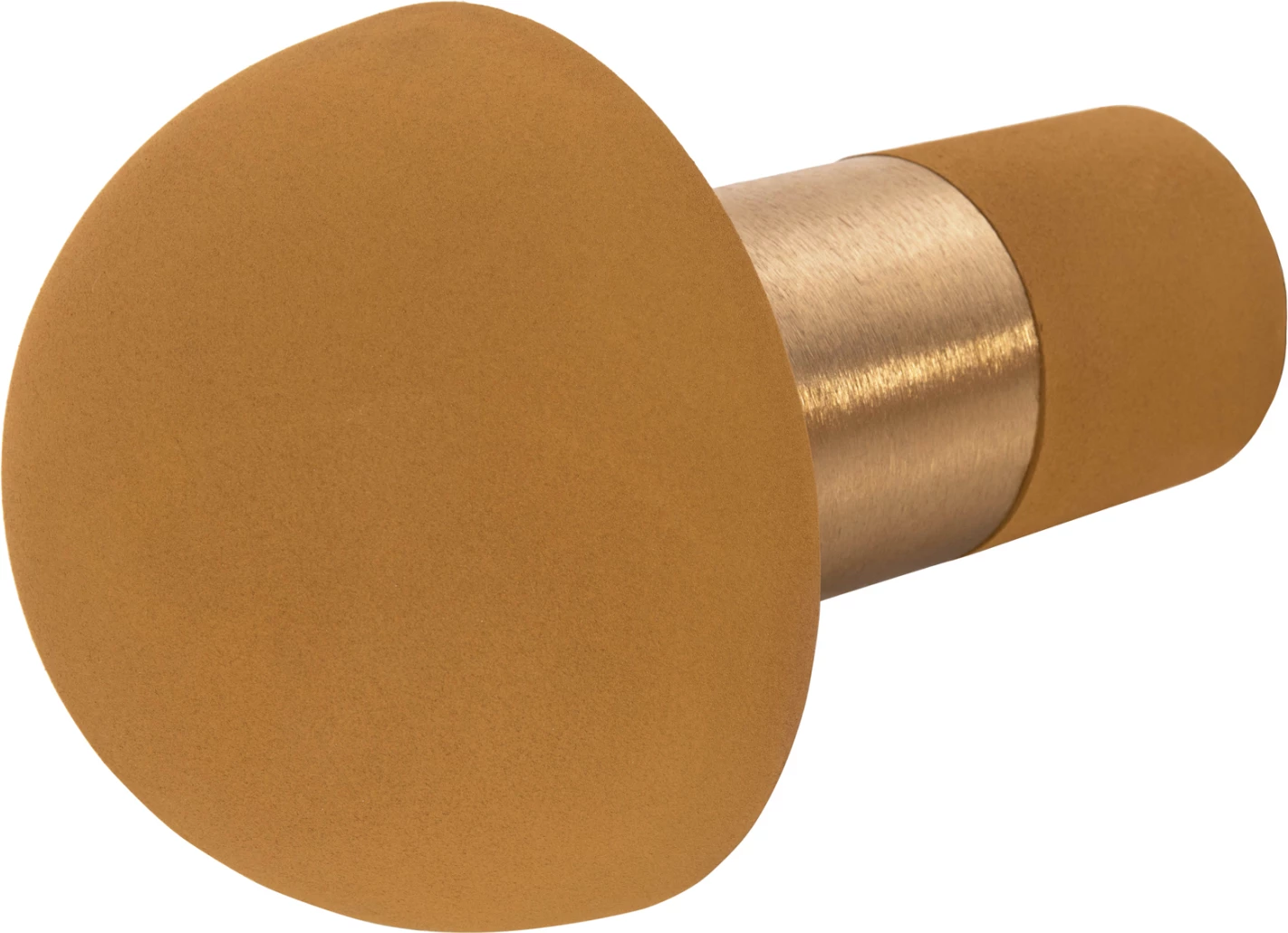 Namizna svetilka PUNE FH4254.10 kovinska v gorčično-zlati barvi Φ20,5x32,5Hcm