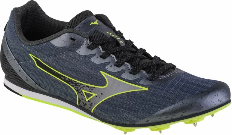 Atletske tekaške čevlji Mizuno X First, moški, sivi/srebrni