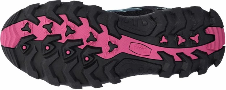 Turistične čevlje za ženske CMP Rigel Low WP, črno-modro-roza