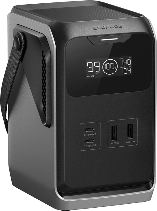 Prenosna napajalna postaja EcoFlow TRAIL 200 DC EF-TX-192 192 Wh 220 W LFP USB-C 140 W/100 W, 2x USB-A